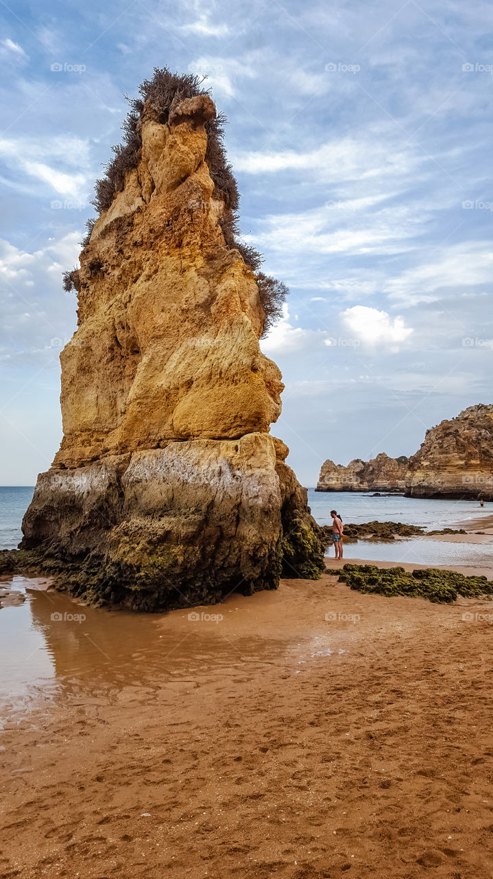 Praia Dona Ana, Algarve, Portugal