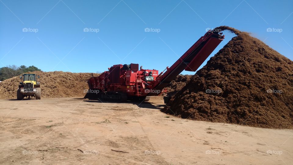 Scoop, Vehicle, Sand, Shovel, No Person