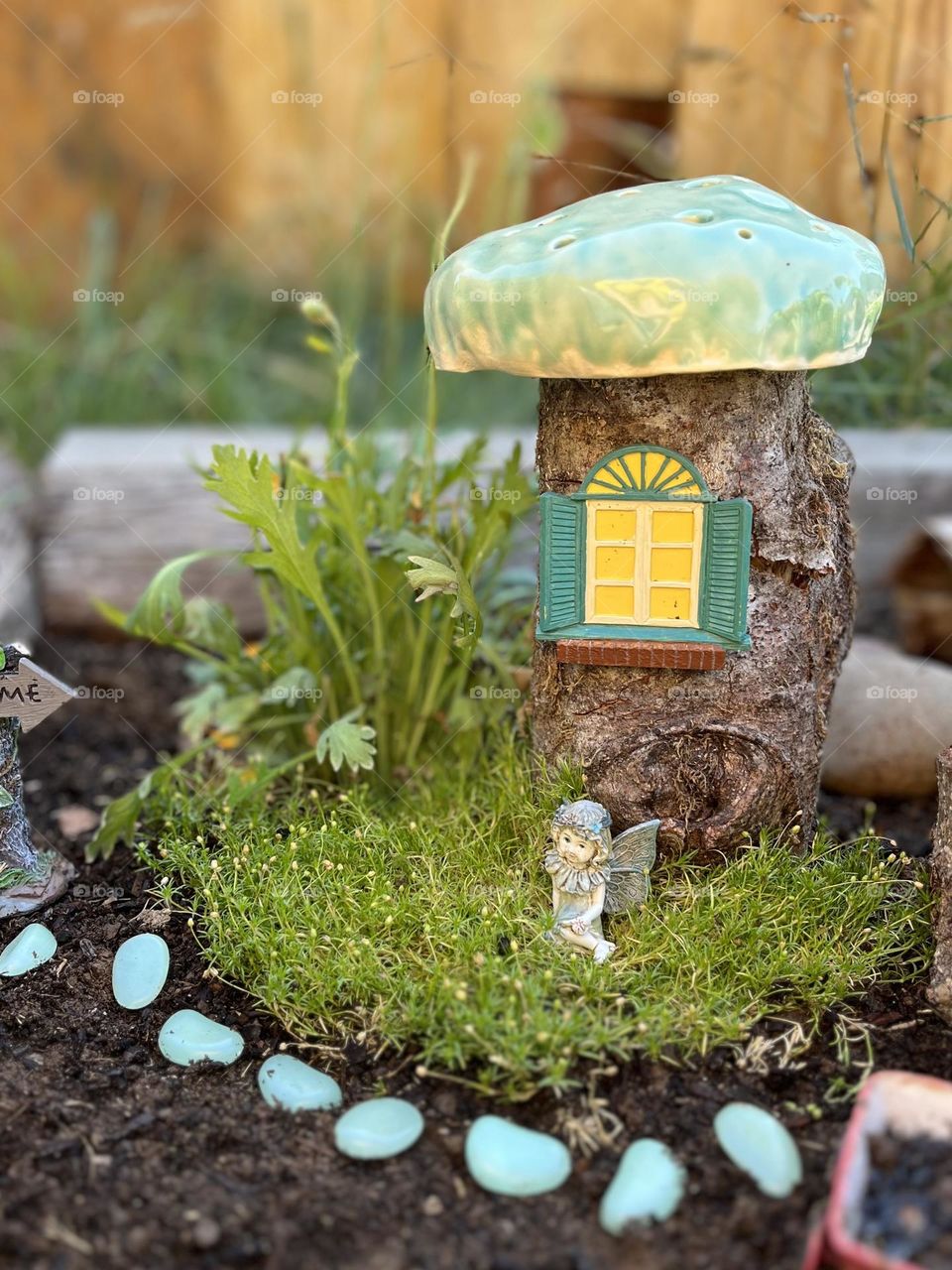 Serenity in a Fairy Garden