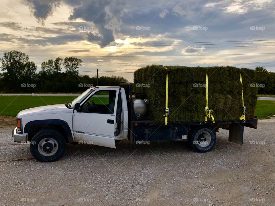 2000 Chevy Propane Powered C3500 One Ton Flatbed Getting Work Done