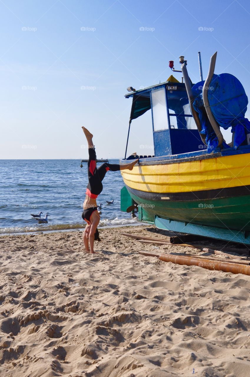 Fitness at the Baltic Sea coast 