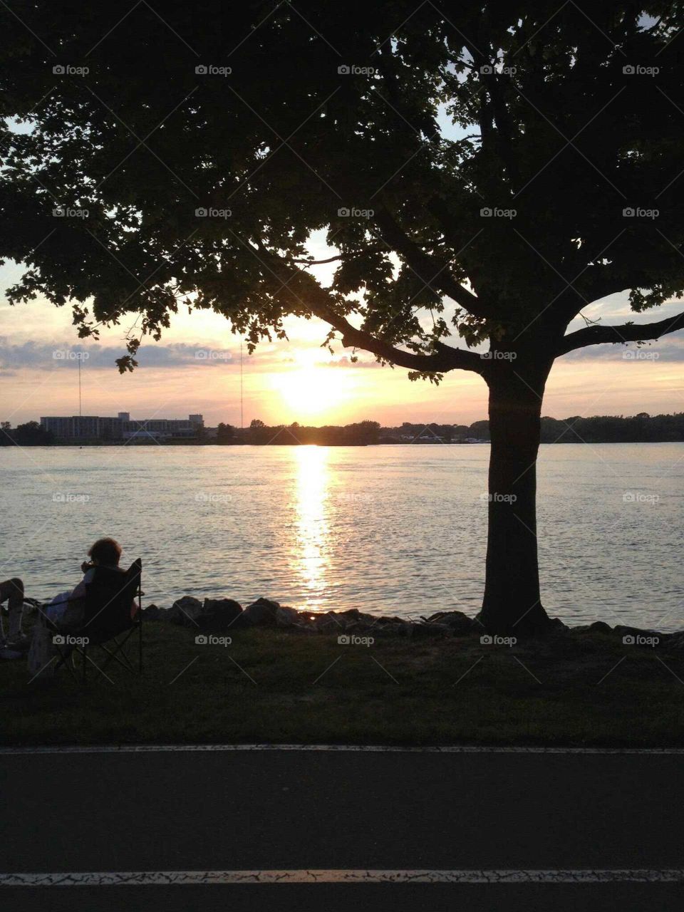 Niagara River Sunset