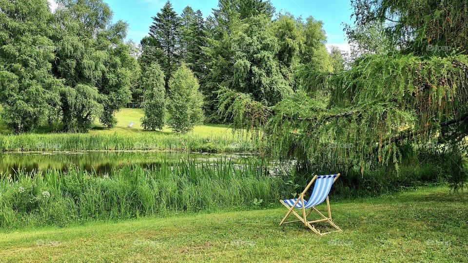 Relaxing moments, outdoor 