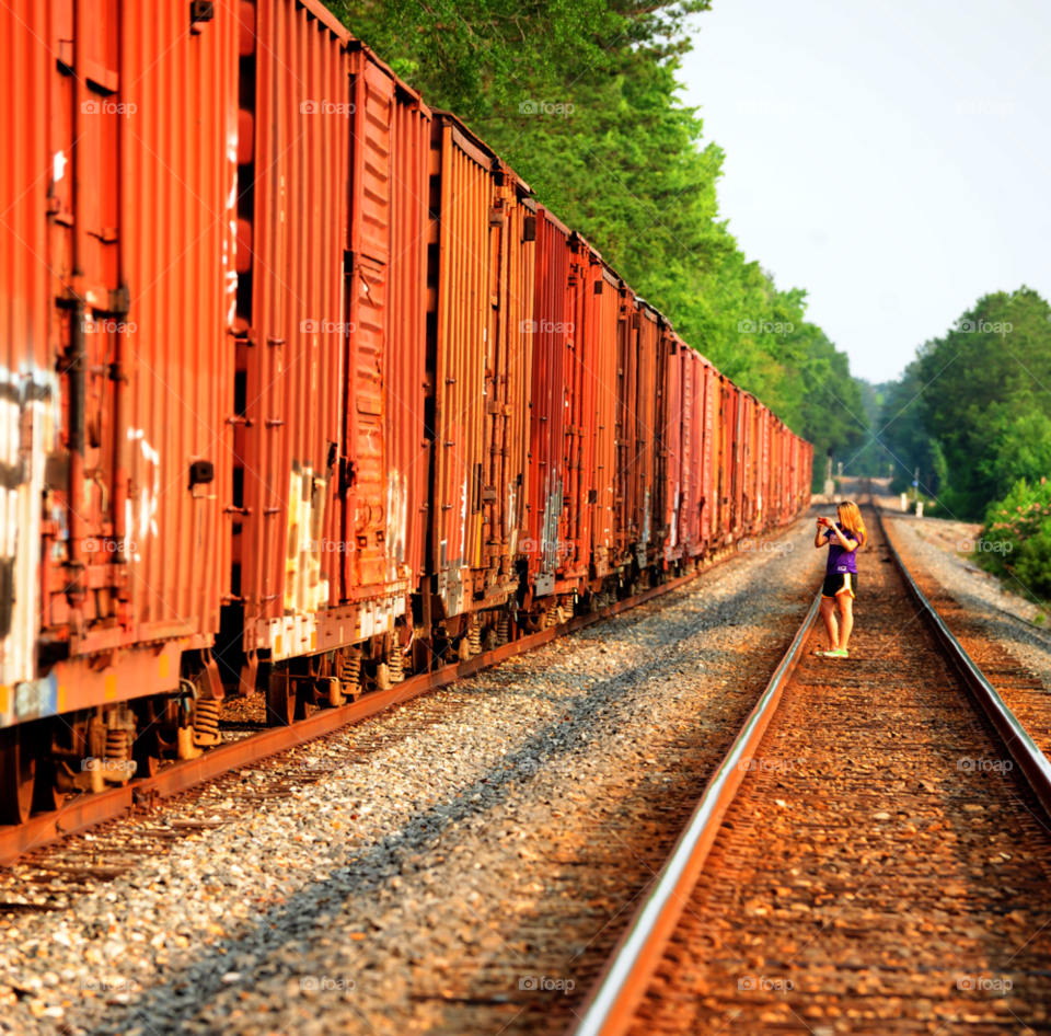 train train track by lightanddrawing