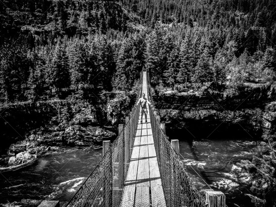 Rope bridge