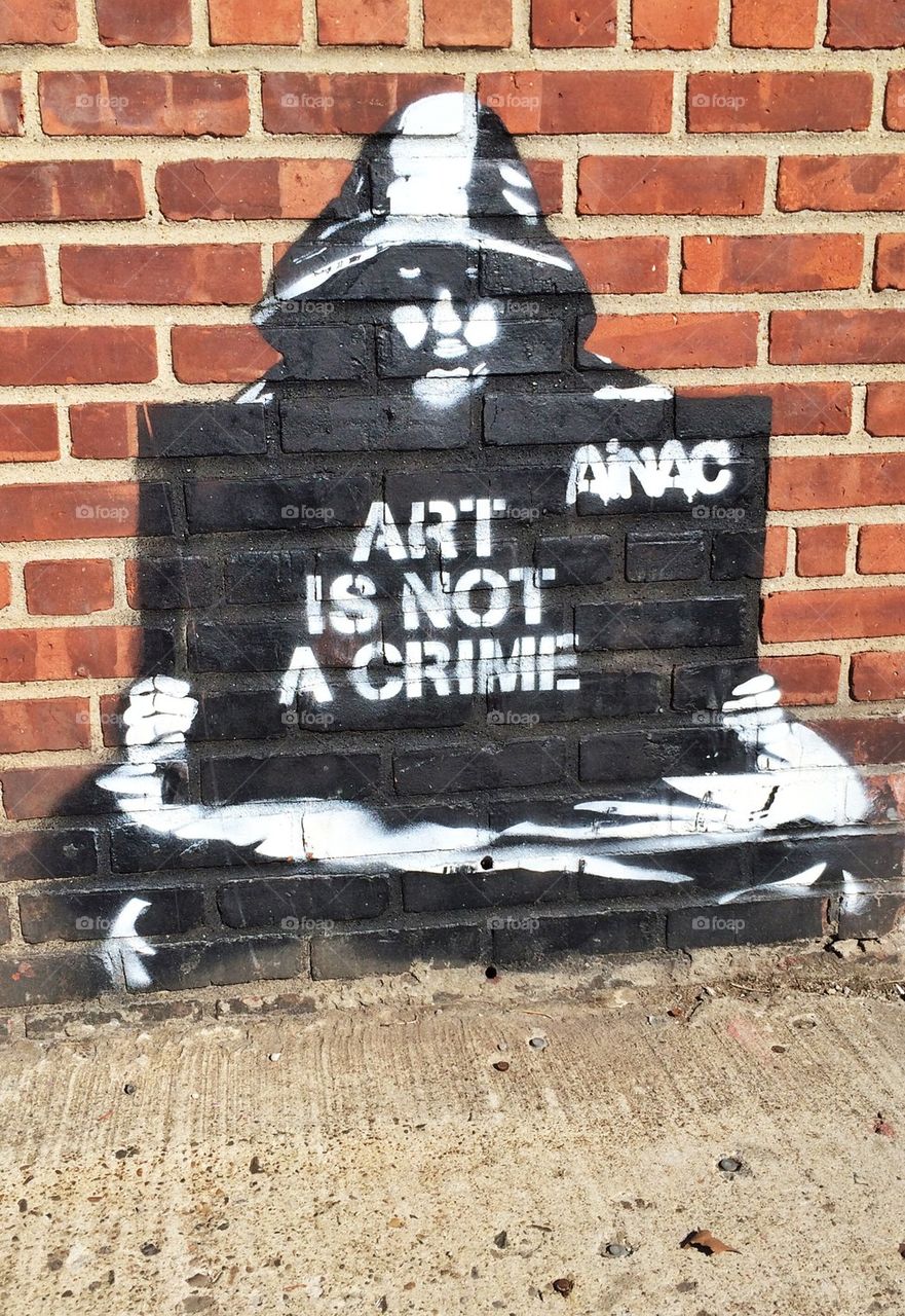 Art is not a crime