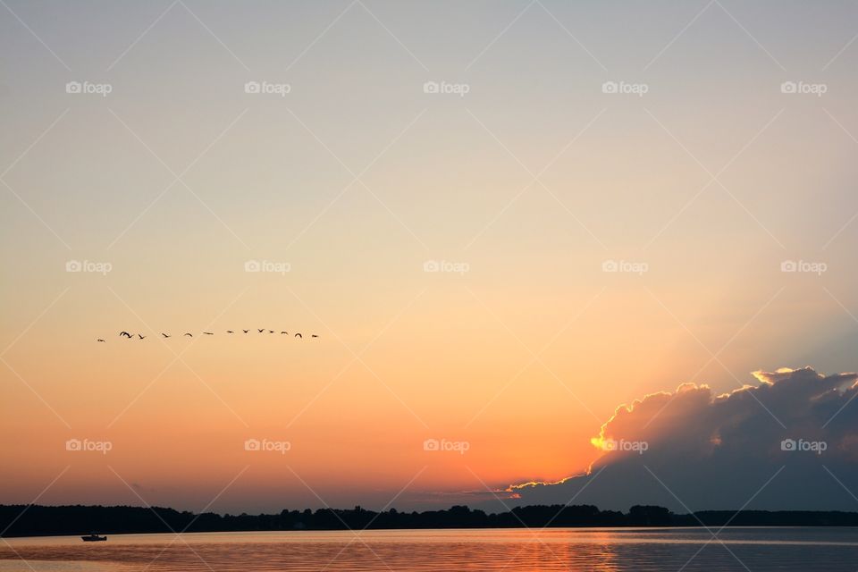 Chesapeake Bay sunset