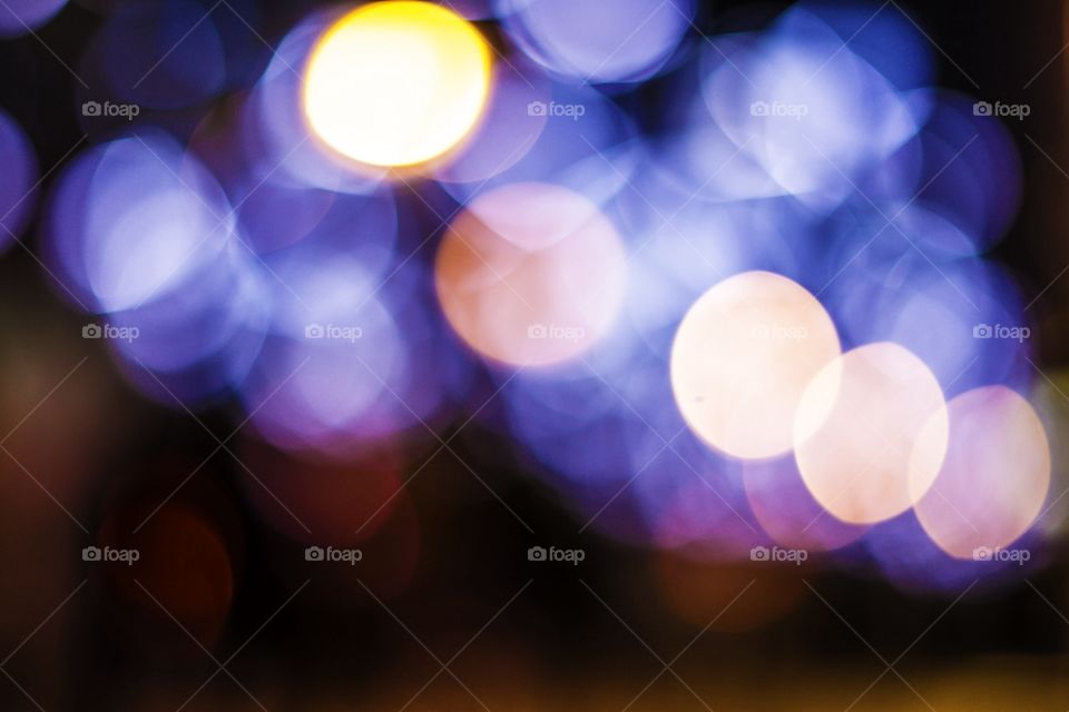 Blur, Christmas, Bright, Round Out, Color