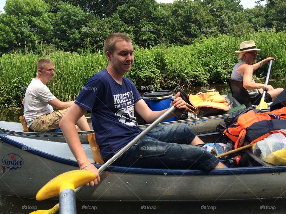 Canoeing 