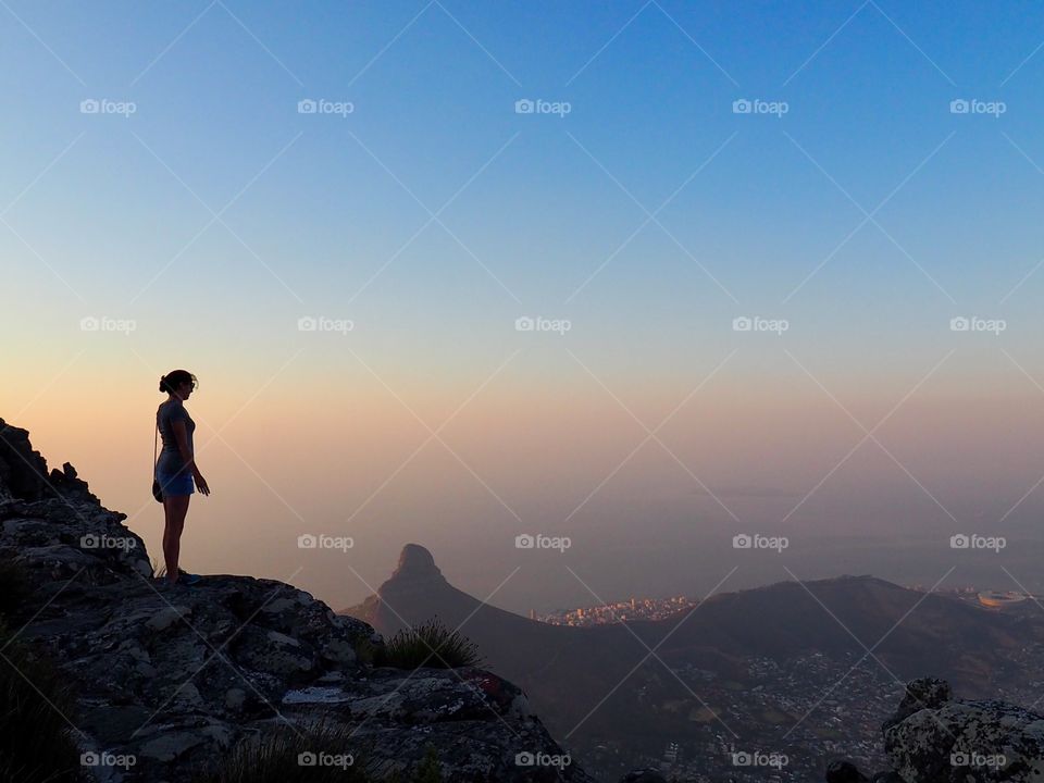 Watching over the city.