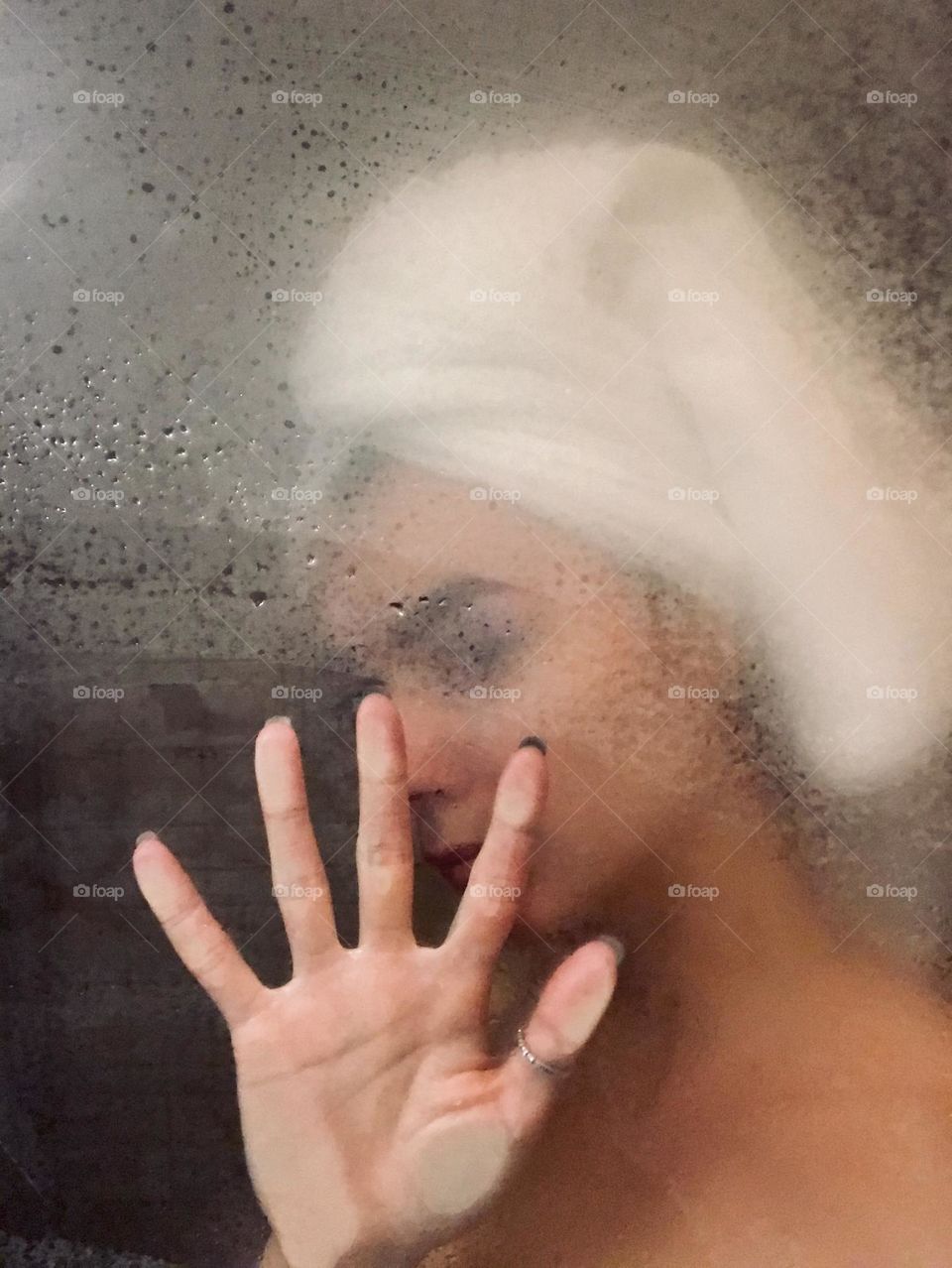 
alone in the shower
