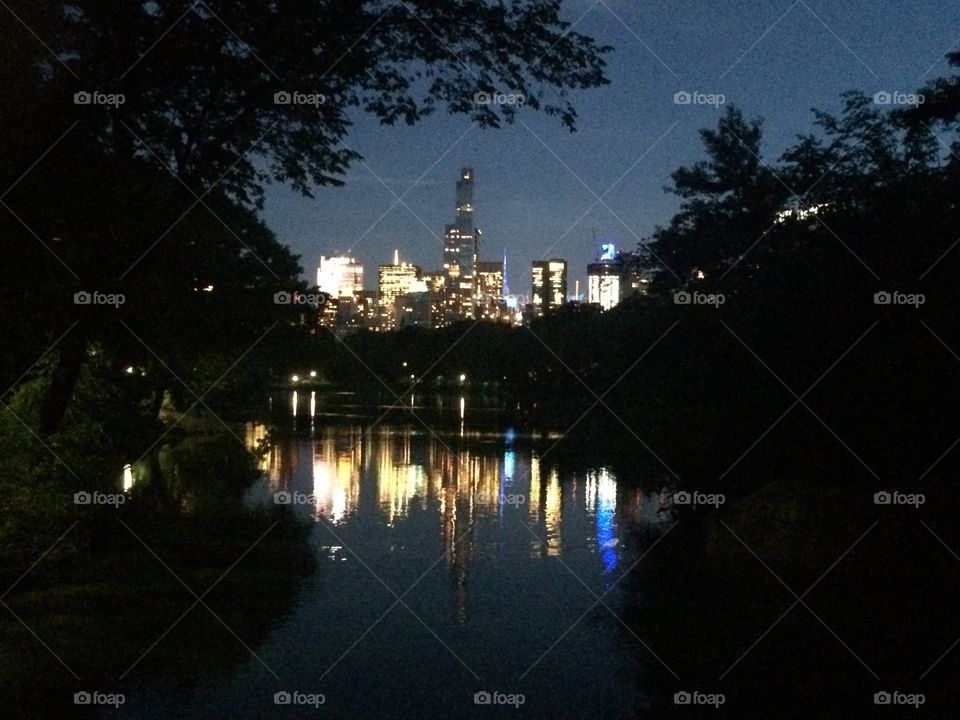 Night in New YorkCity