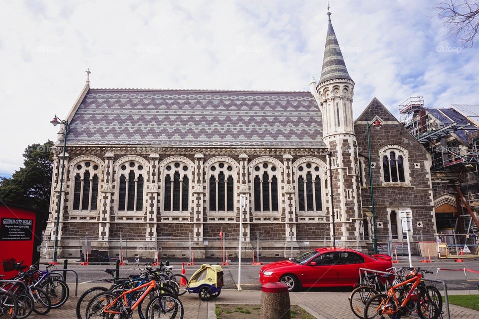 Gothic revival architecture in Christchurch, New Zealand (Christchurch Arts Centre)