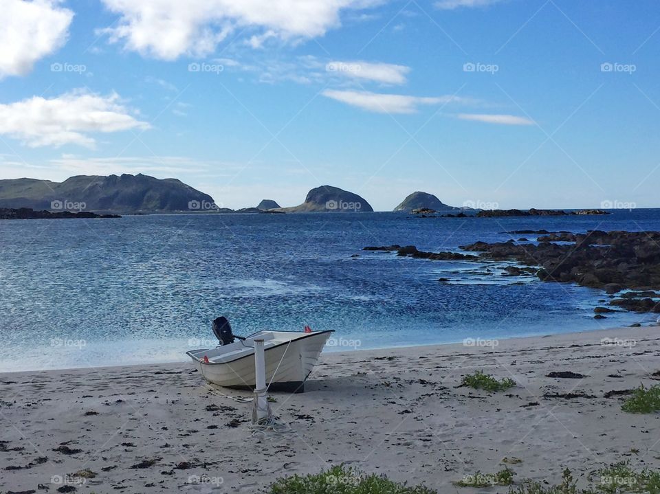 Beach in the Lofoten Islands