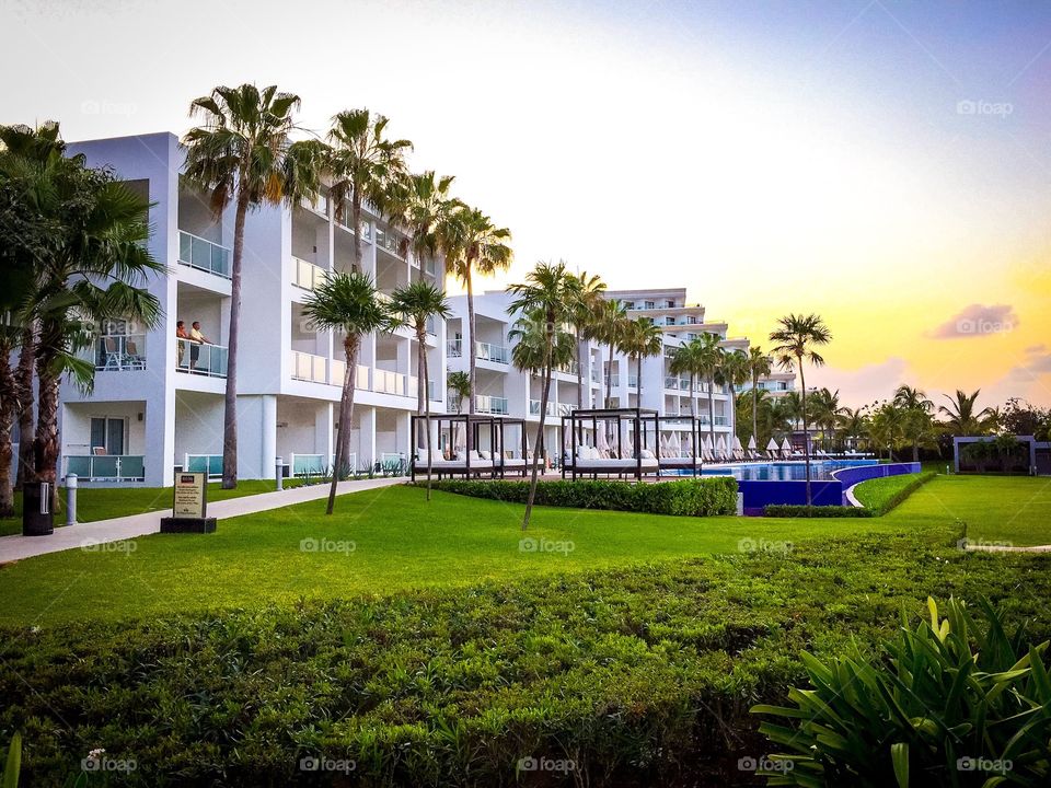Luxury Resort. Luxury Resort in Cancun Mexico
