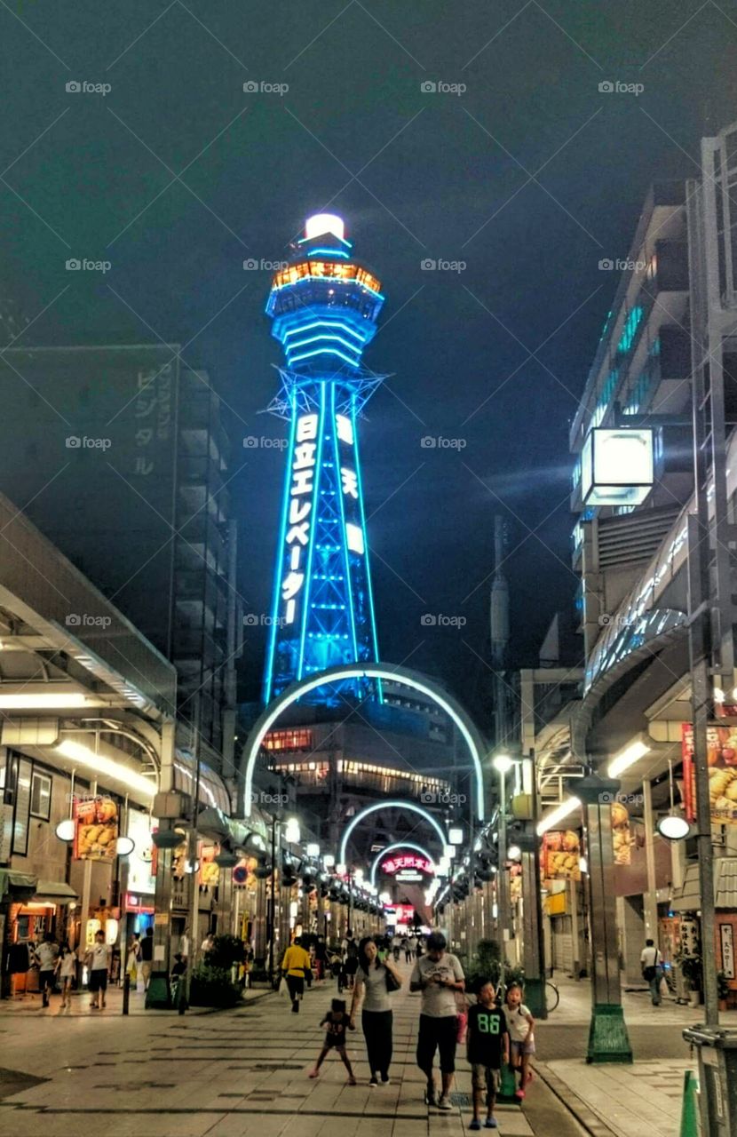 Osaka Night Lights