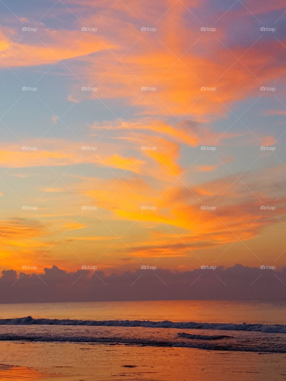 sunrise on the beach