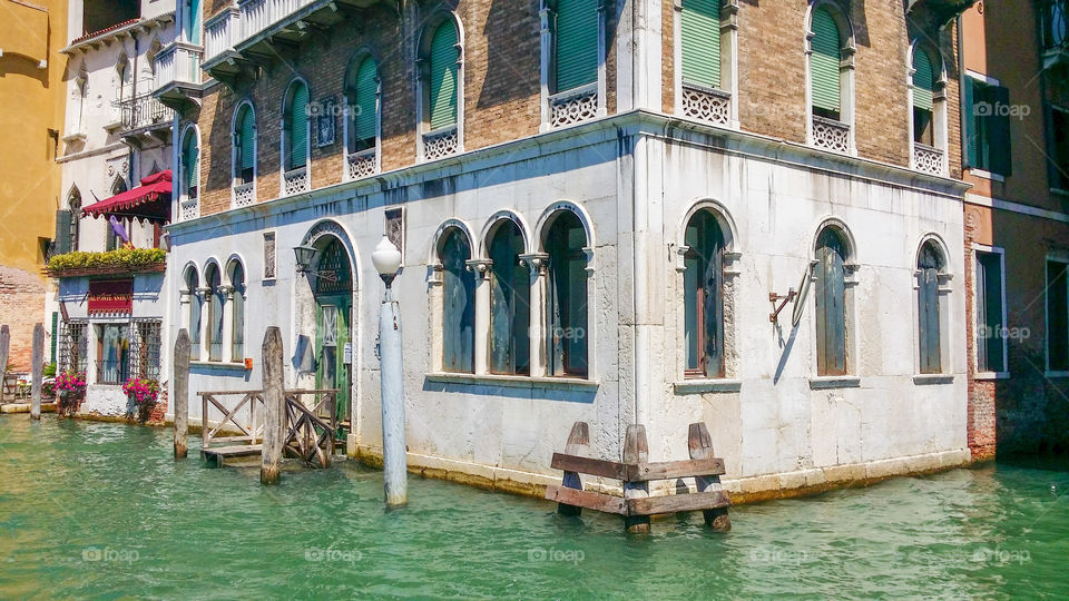 Venice. Canale grande in venice