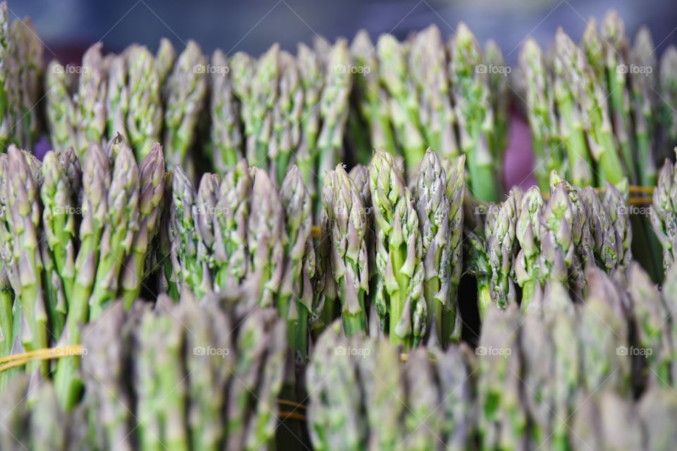 fresh food at the market colourful sellers place vegetable fruit green asparagus