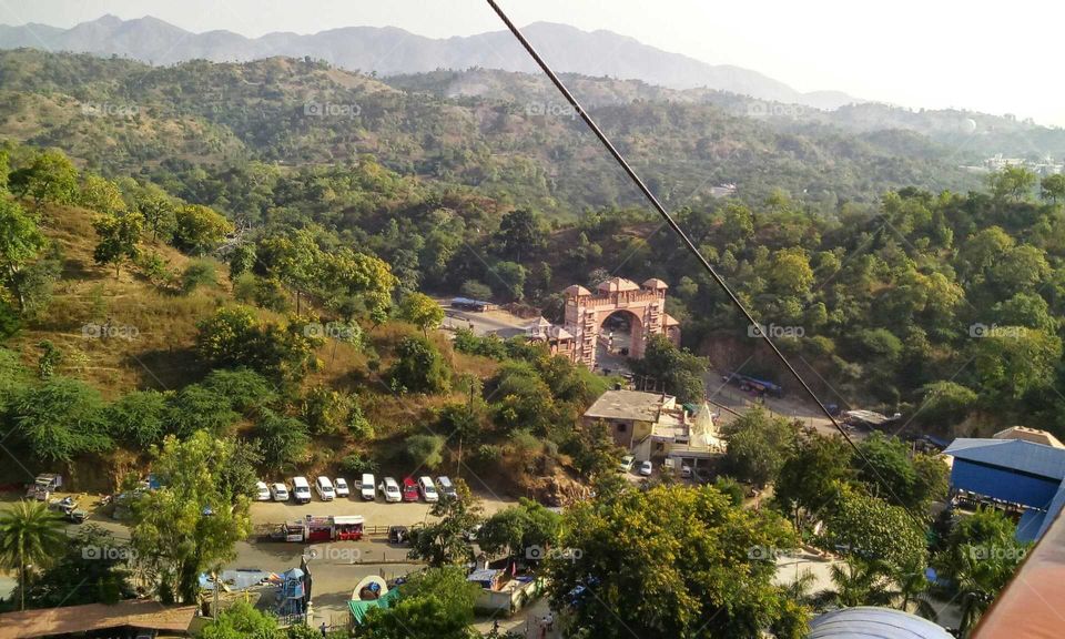 view from Ropeway