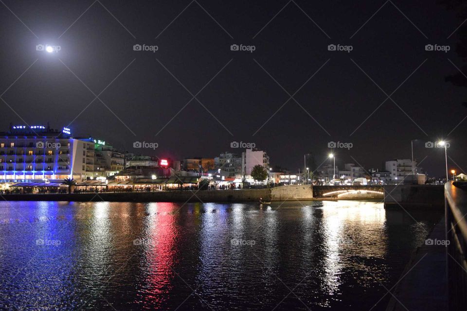 Chalkida Greece bridge