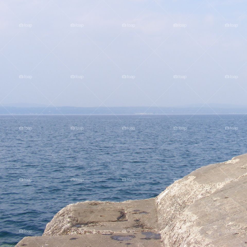 A view of Lake Michigan 
