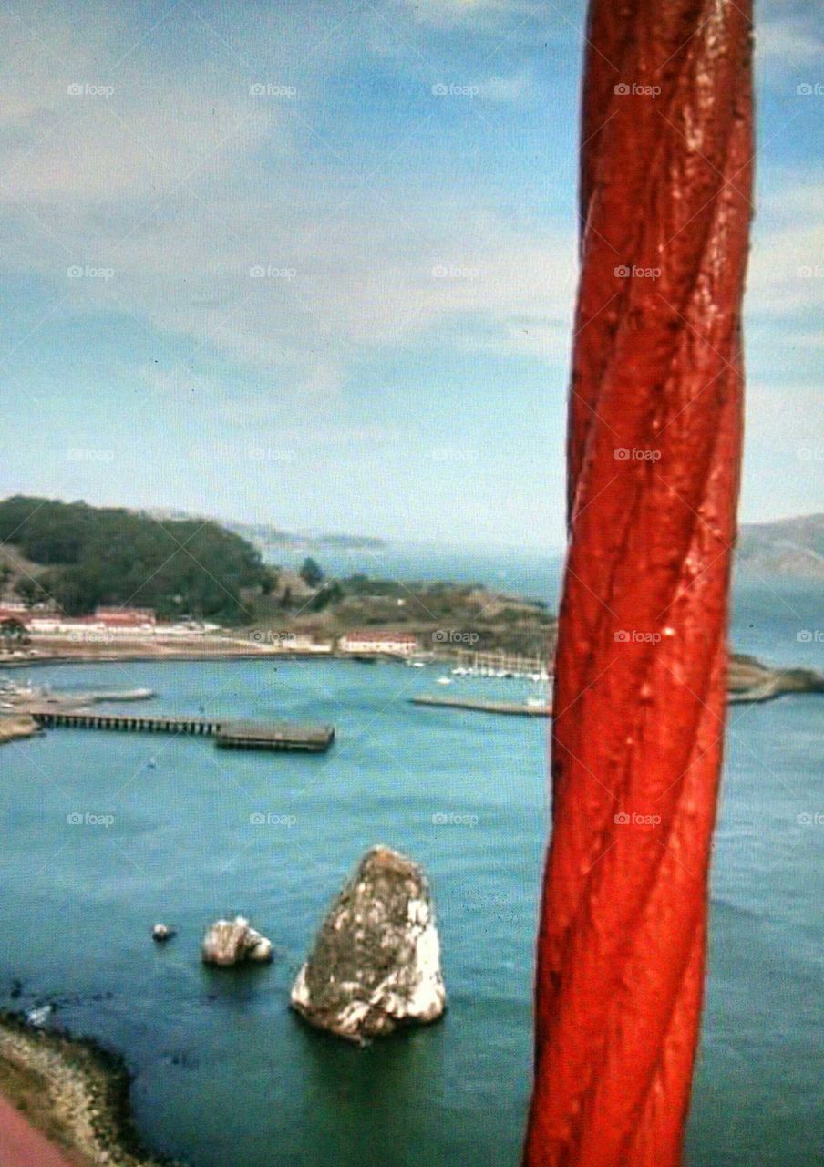View from the Golden Gate Bridge