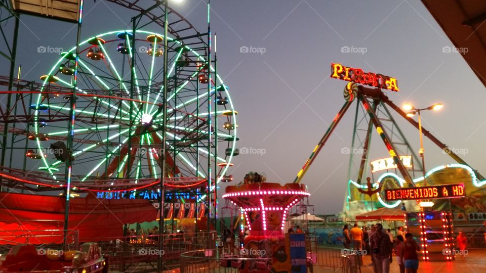 Carousel, Carnival, Ferris Wheel, Festival, Entertainment