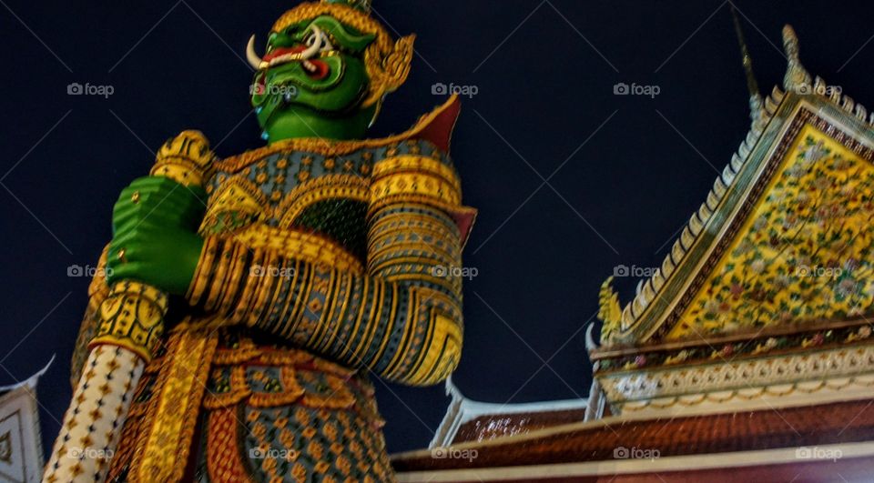 Green Temple Guard