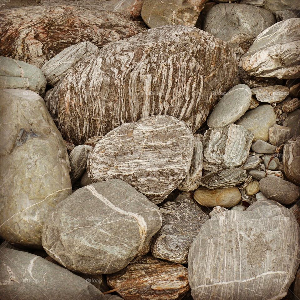 Rocks and stones