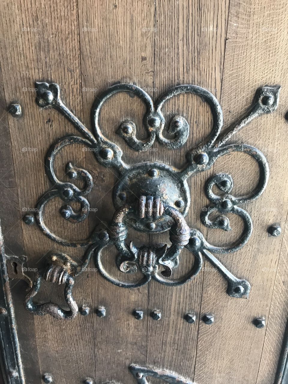 One of the main doors of the very beautiful Truro Cathedral, what a classic one this is the attention to detail is a phenomenon.