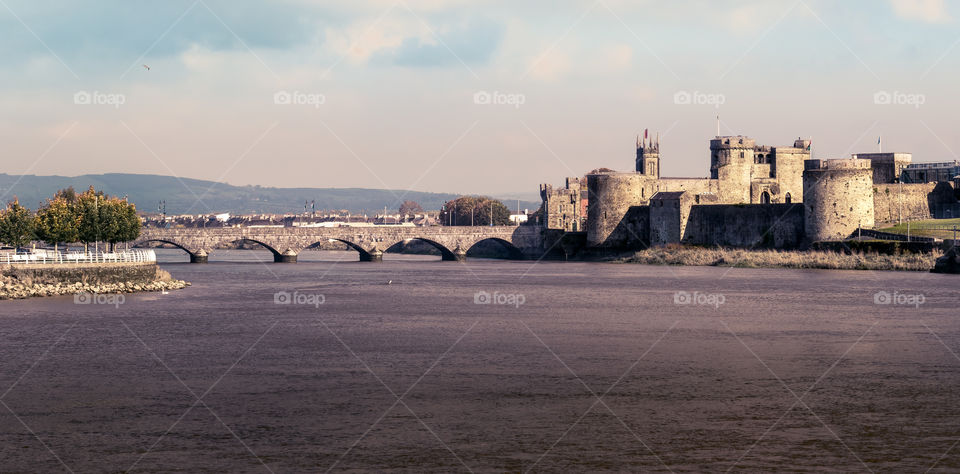 King's John castle at Limerick