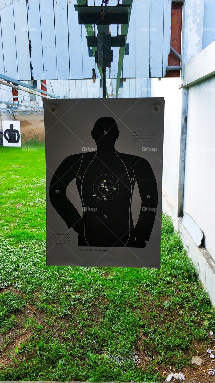 Shooting at the range