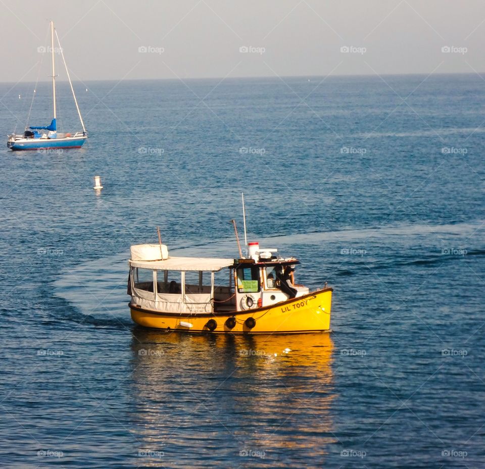 Yellow Tugboat