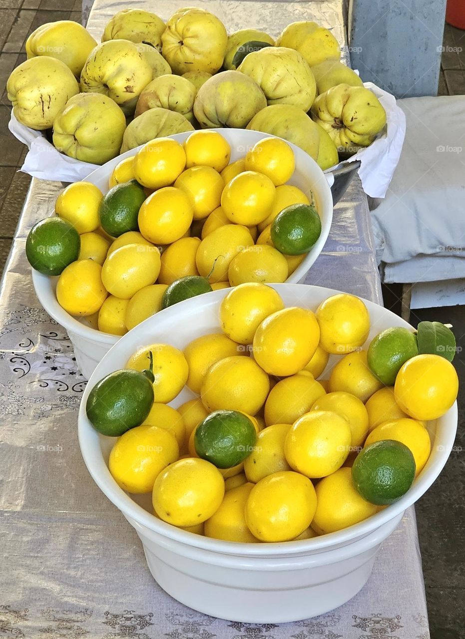 lemon on Tachkent market