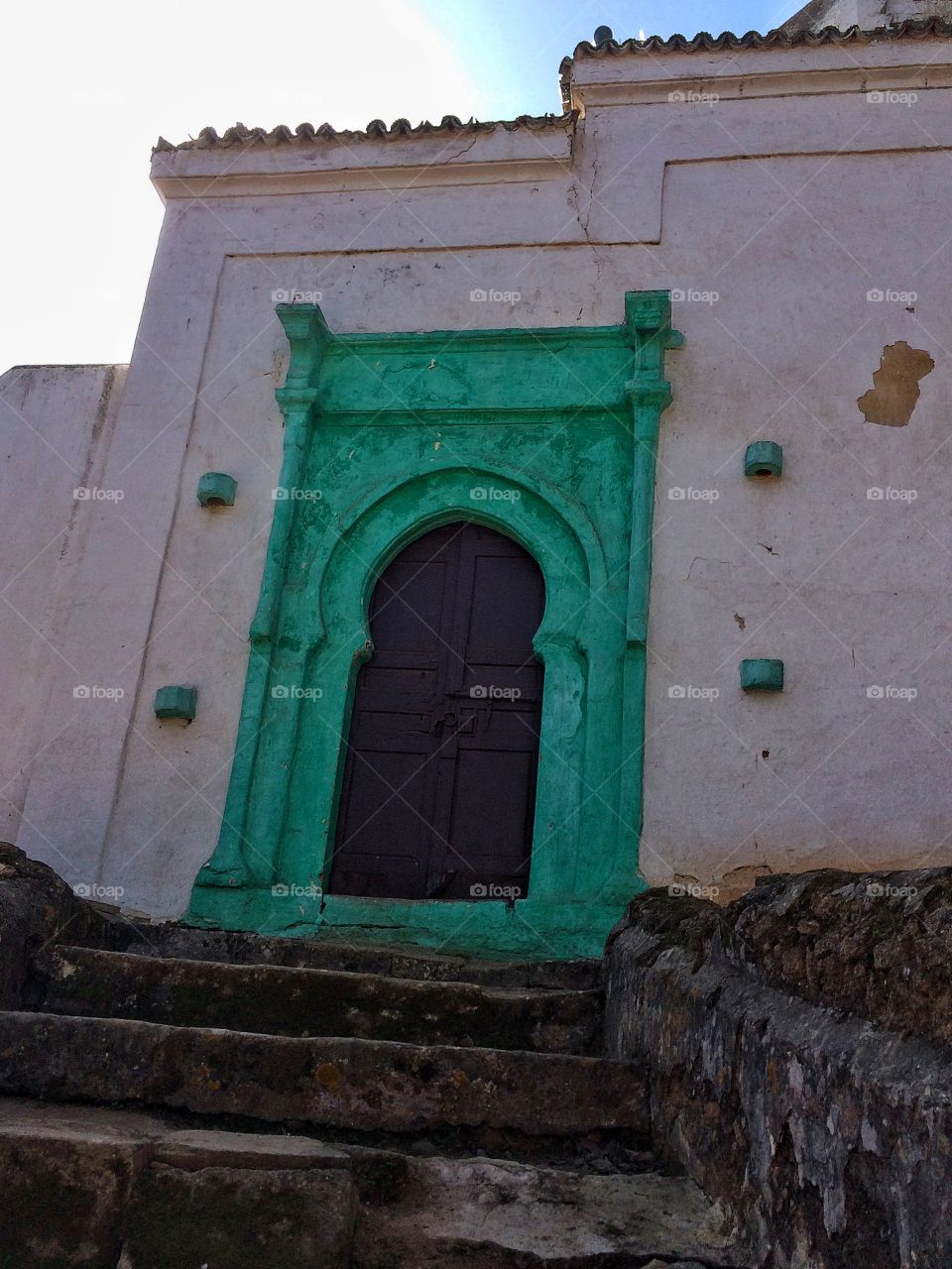 Green door