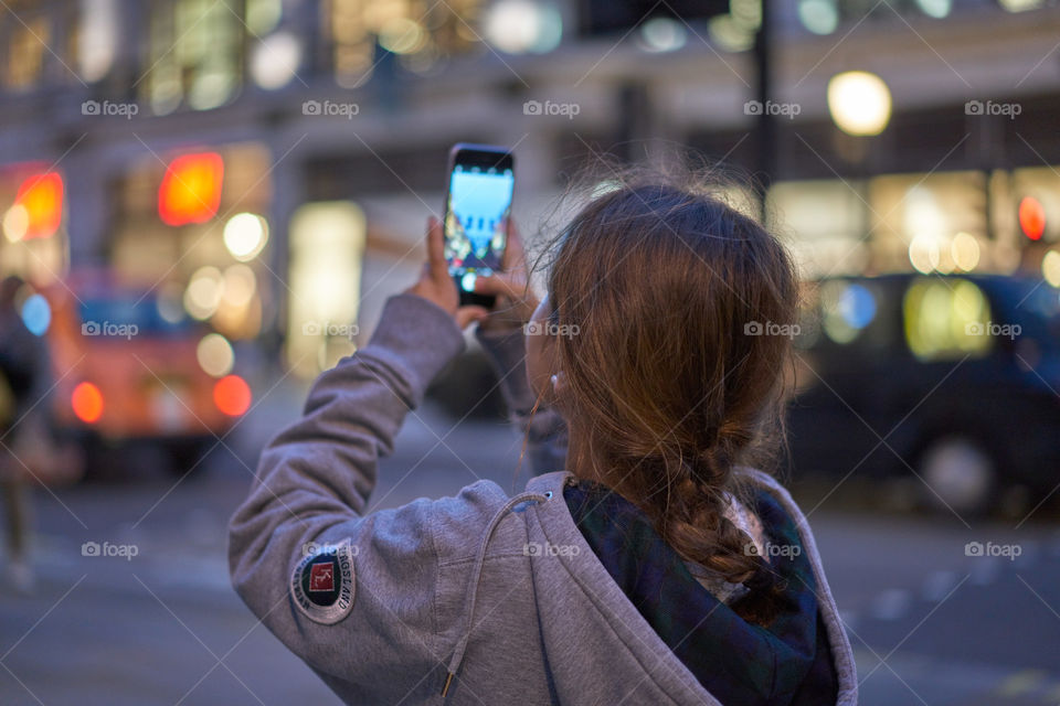 Photographing the City lights at night