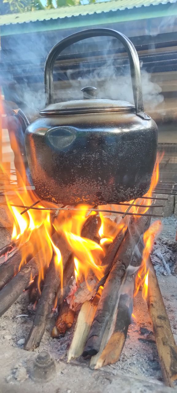 boil water on firewood