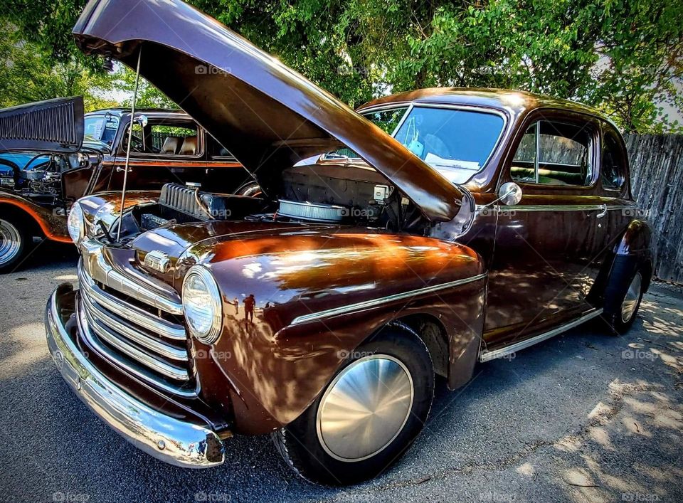 She has a soft spoken soul saying hello to everyone she meets. Beautiful soft spoken but loud enough the world sees her. Classic cars