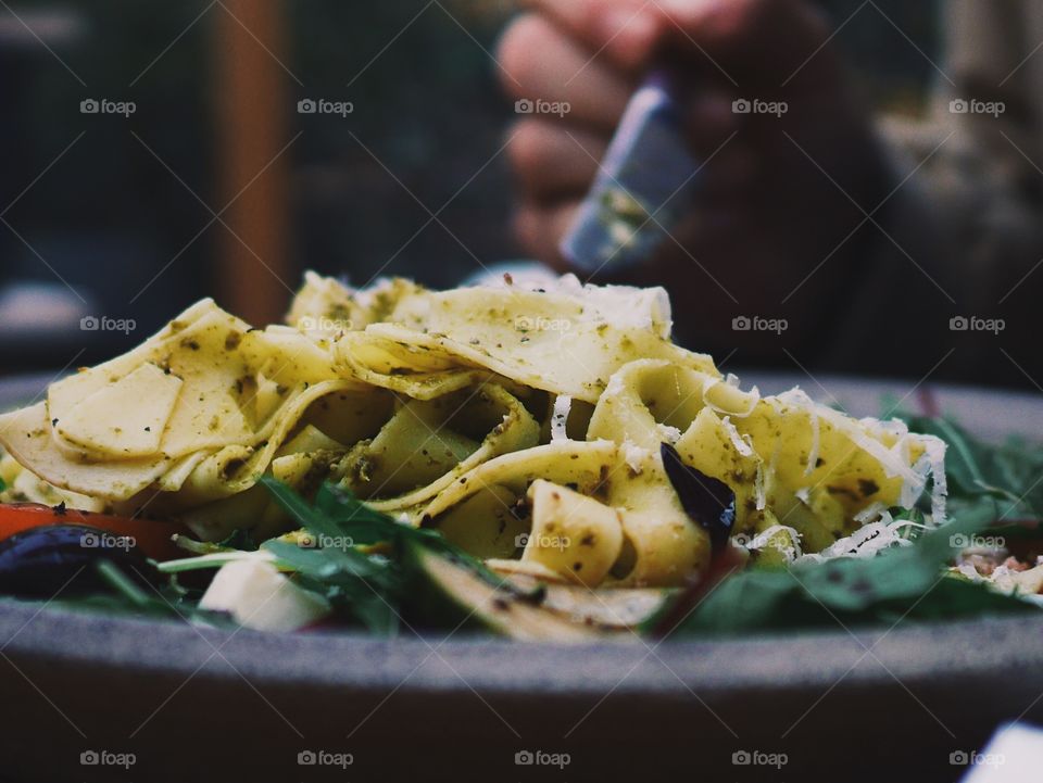 Delicious pasta dish