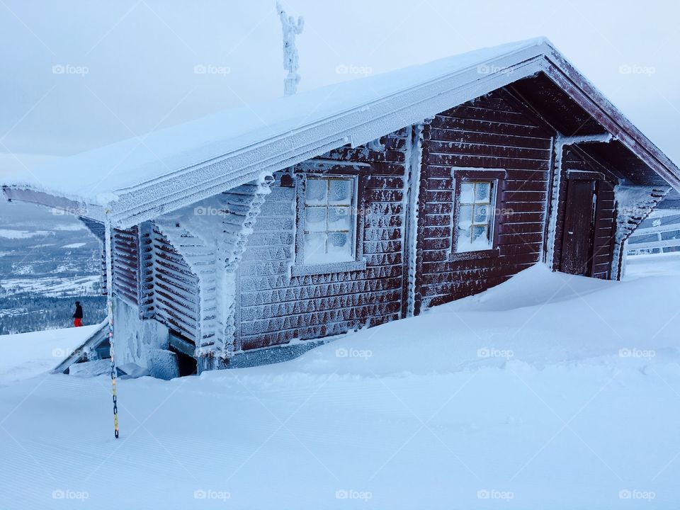 Frozen cottage