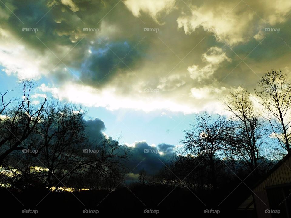 The calm before the hail