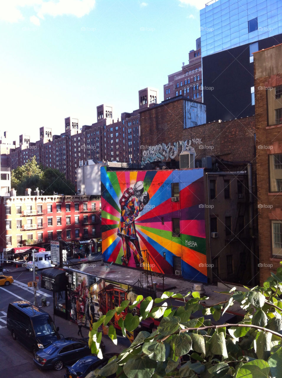 graffiti new york kiss nyc by nkimhi