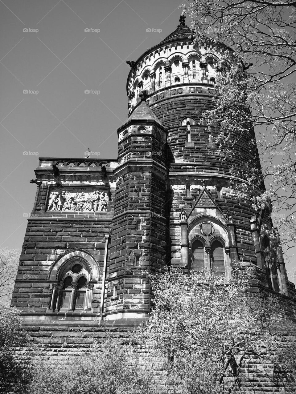 Outside of The James A. Garfield Memorial