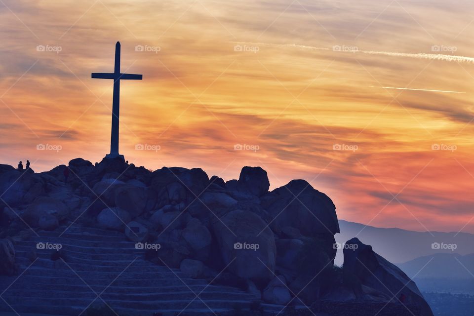 Sunset at the Cross 