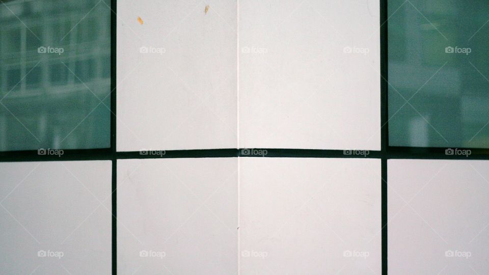 Green and white cladding