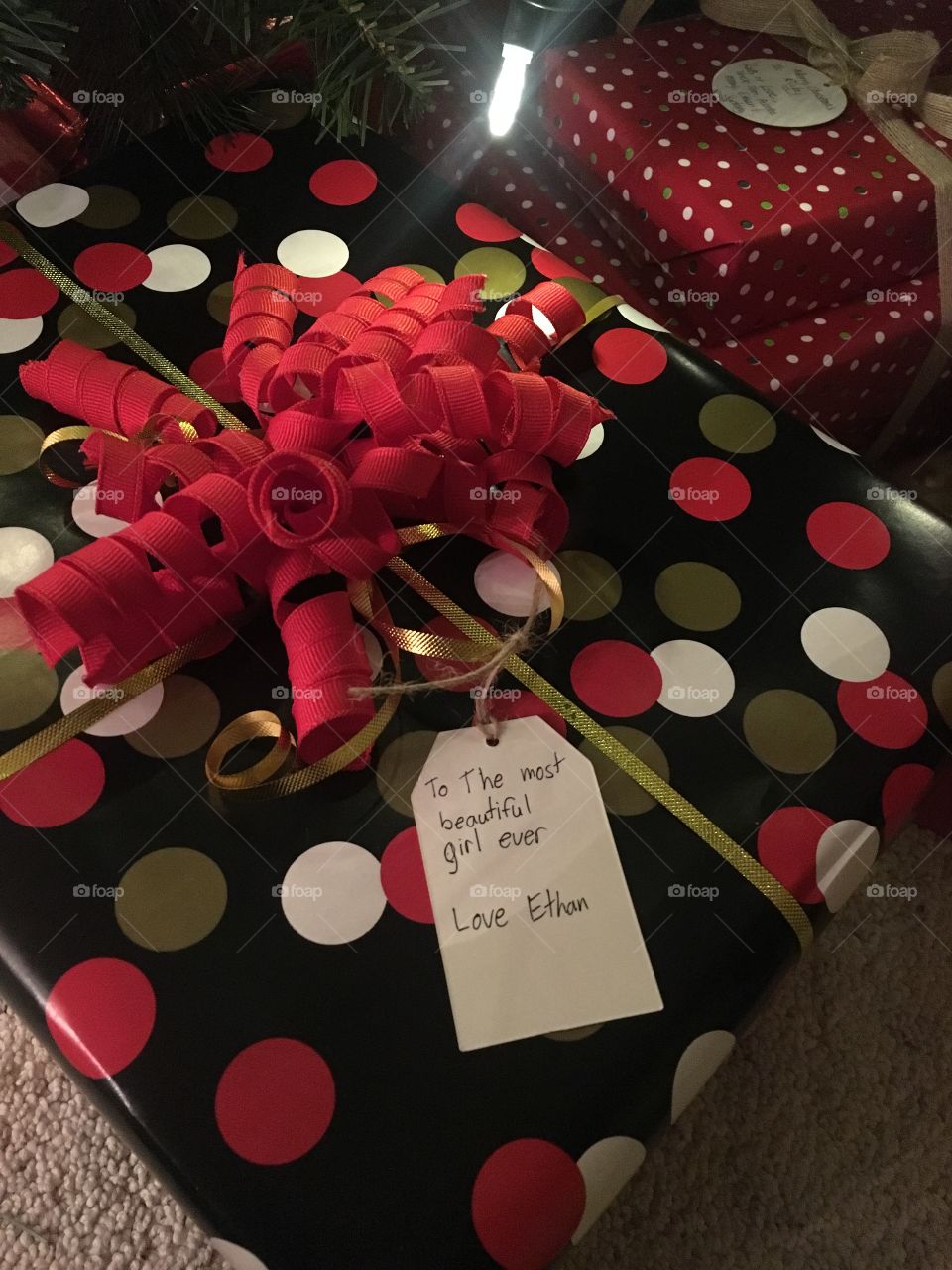 A gift for a beautiful girl 