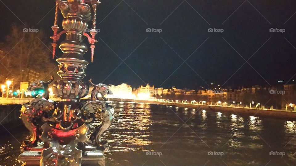 Desde el puente a la estacion del tren