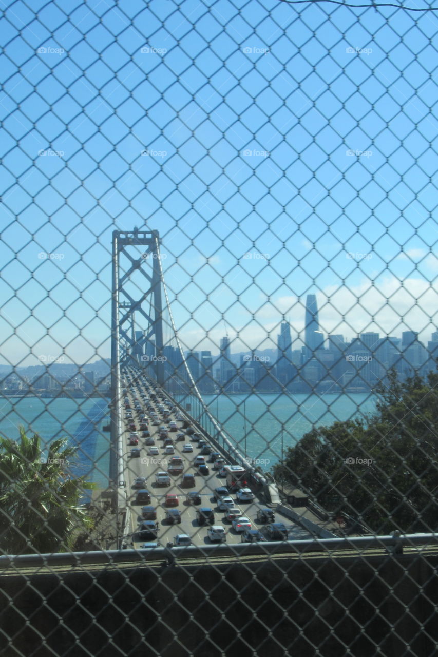 View of San Francisco from Treasure island