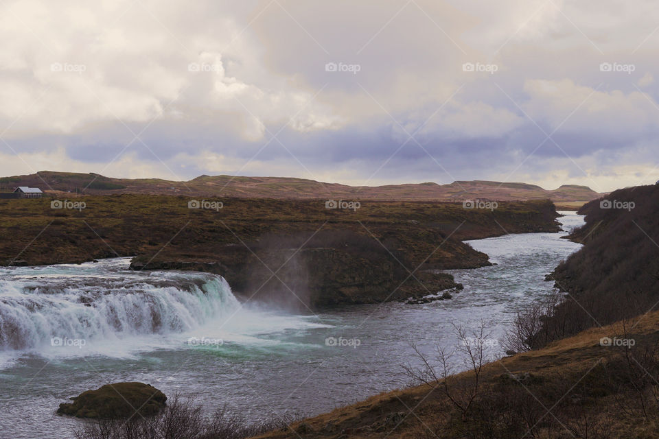 Iceland Waterfall..
